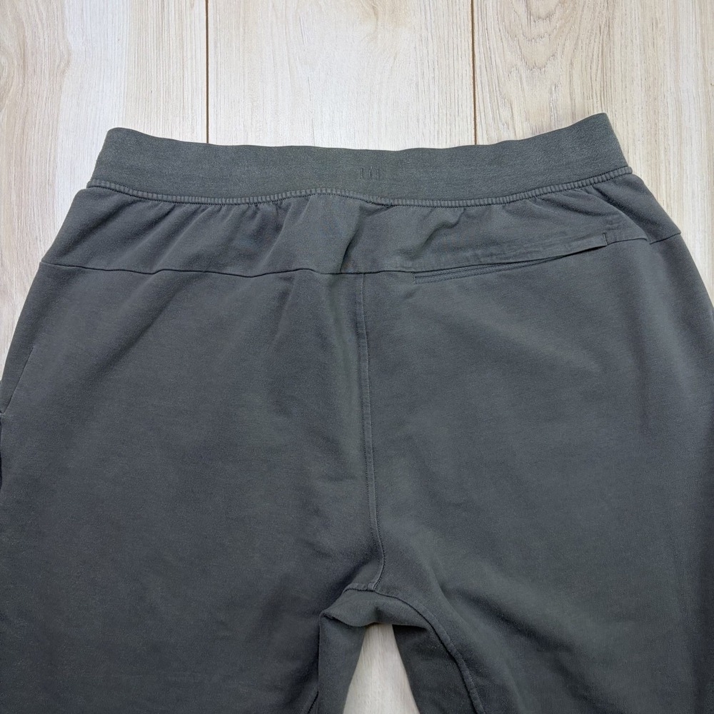 Lululemon Mens Large City Sweat Joggers Olive Green Active Sweatpants - Picture 9 of 10